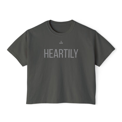 Heartily Women's Boxy Tee