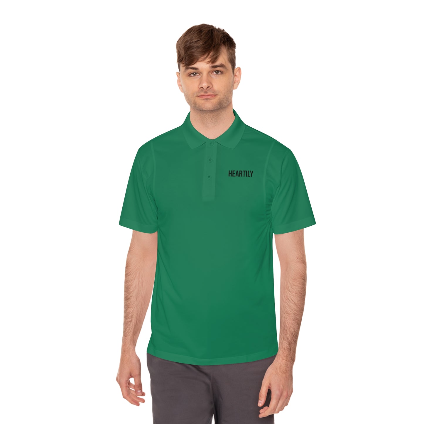 Heartily Men's Sport Polo Shirt