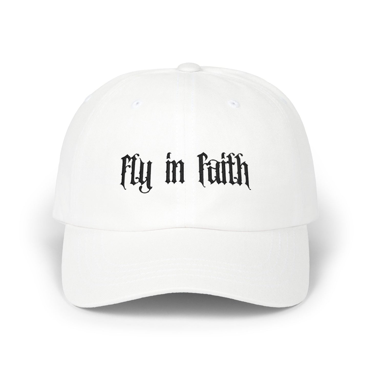 Fly in Faith Embroidered Dad Cap