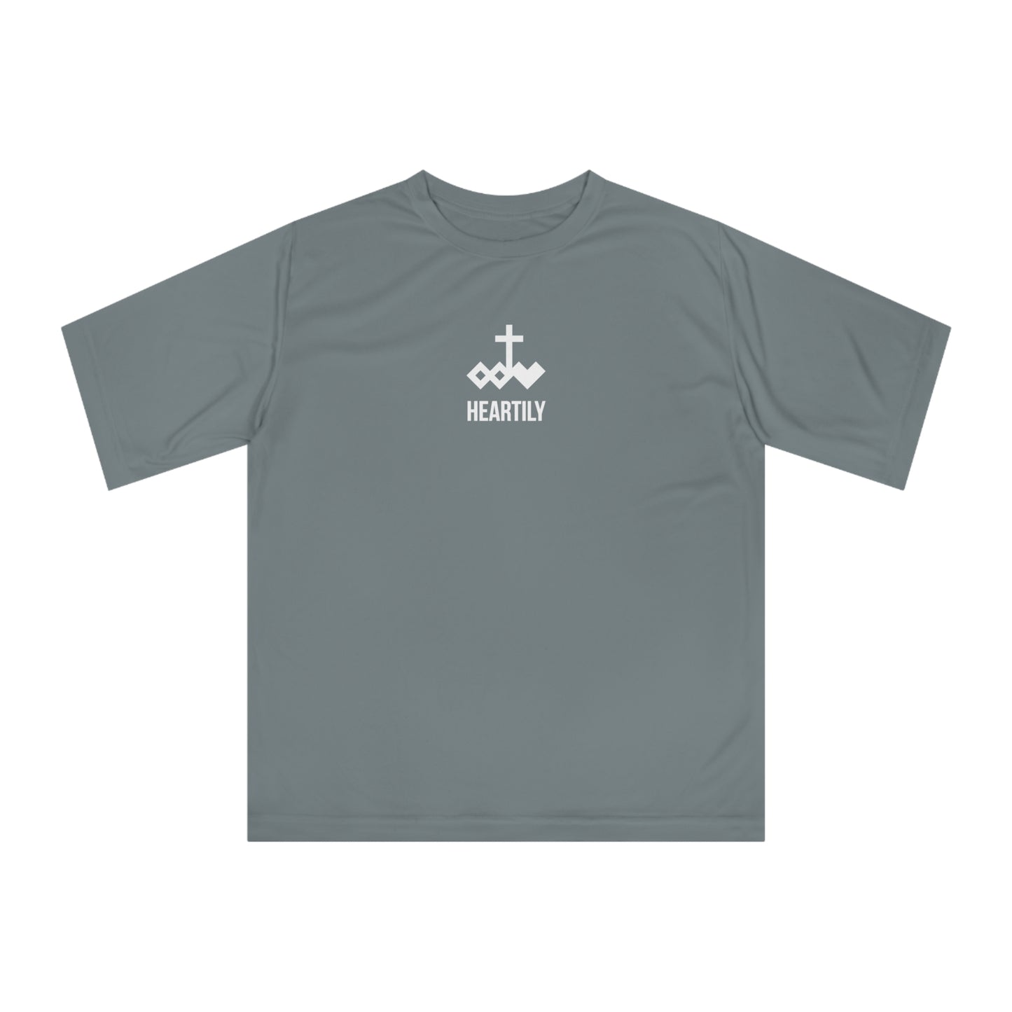 Heartly Name & Logo Performance T‑Shirt