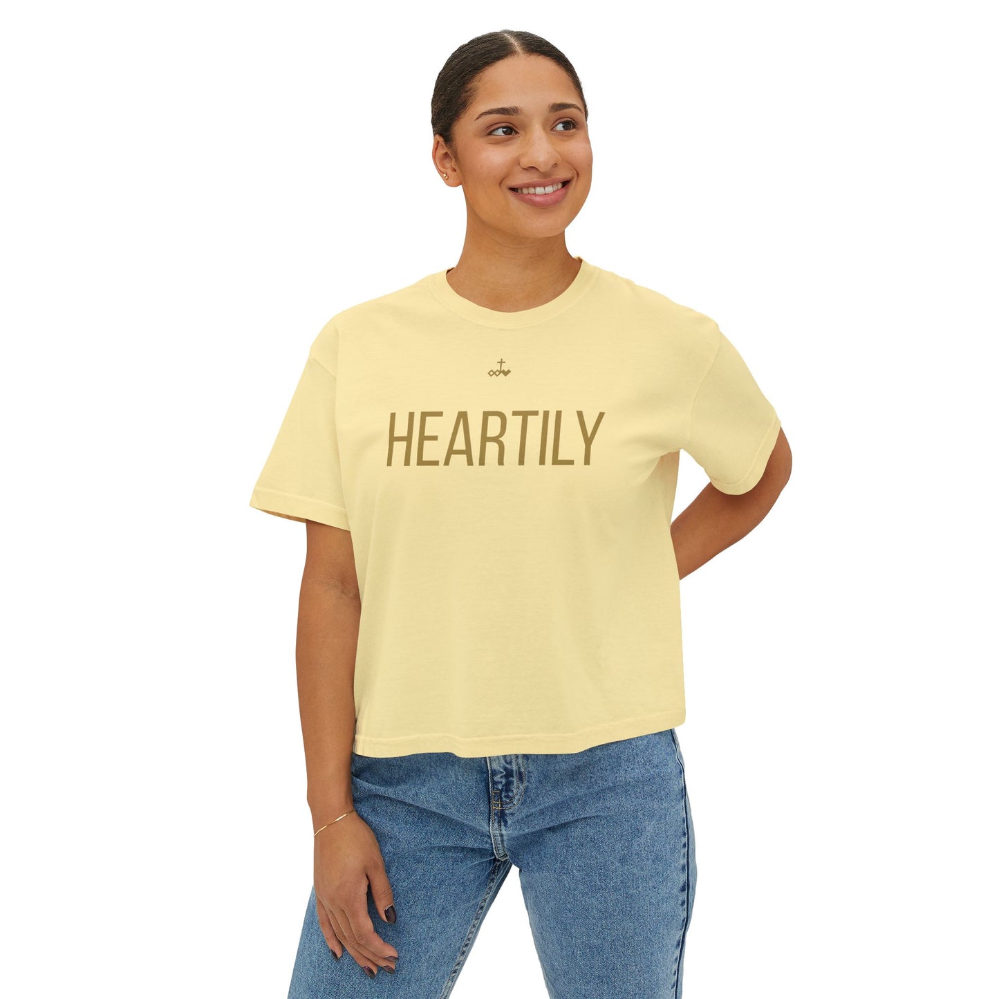 Heartily Women's Boxy Tee