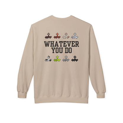 Sports Logo Crewneck Sweatshirt