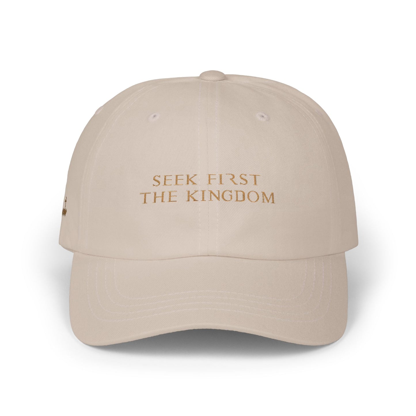 Seek First The Kingdom Dad Cap