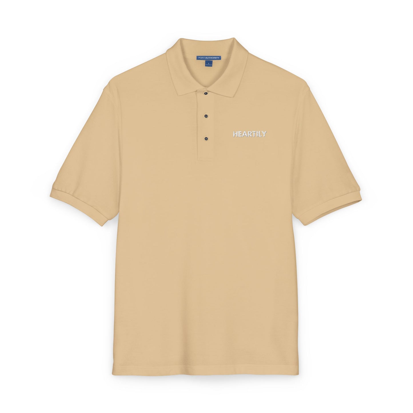 Heartily Embroidered Polo Shirt