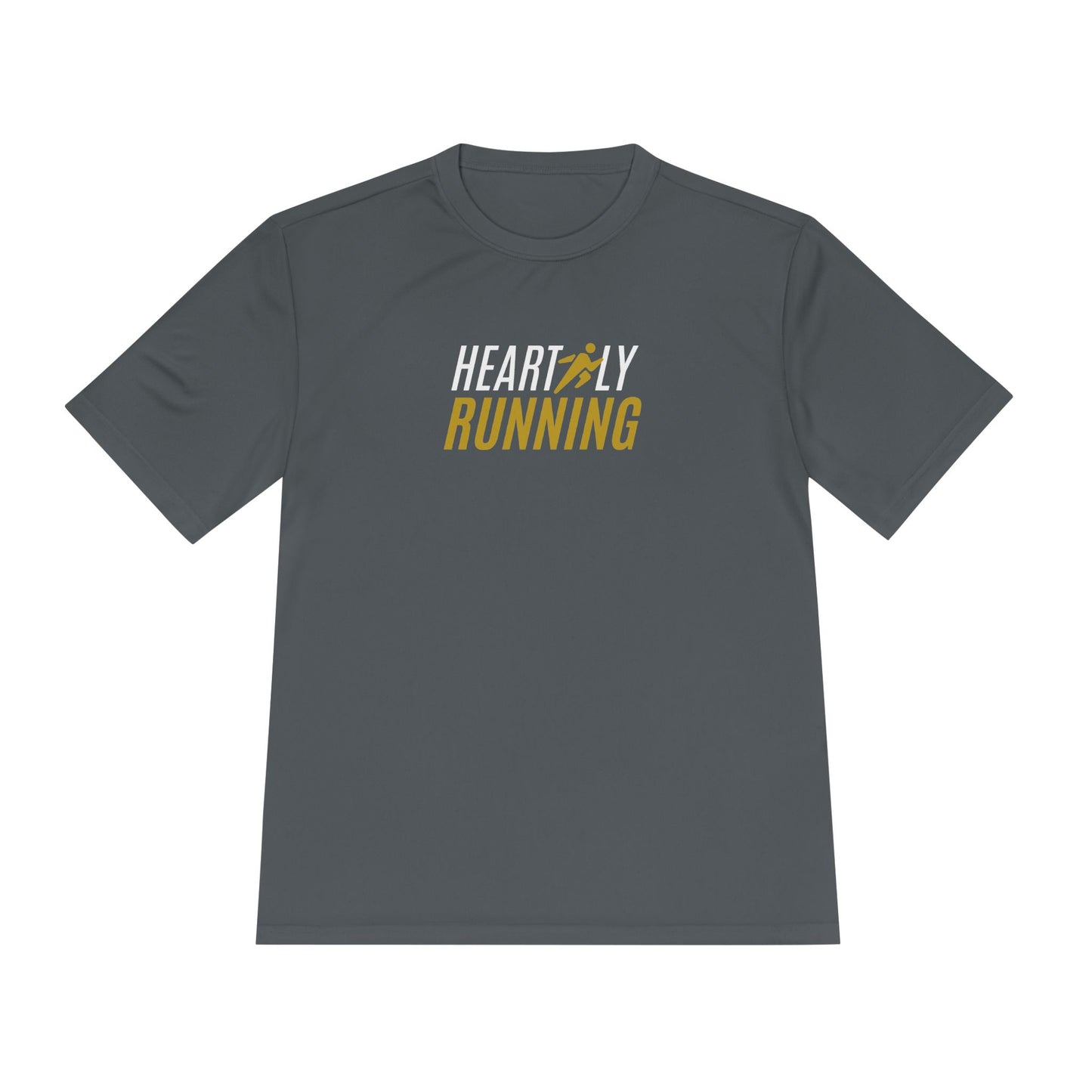 Heartily Running Moisture-Wicking Performance Tee