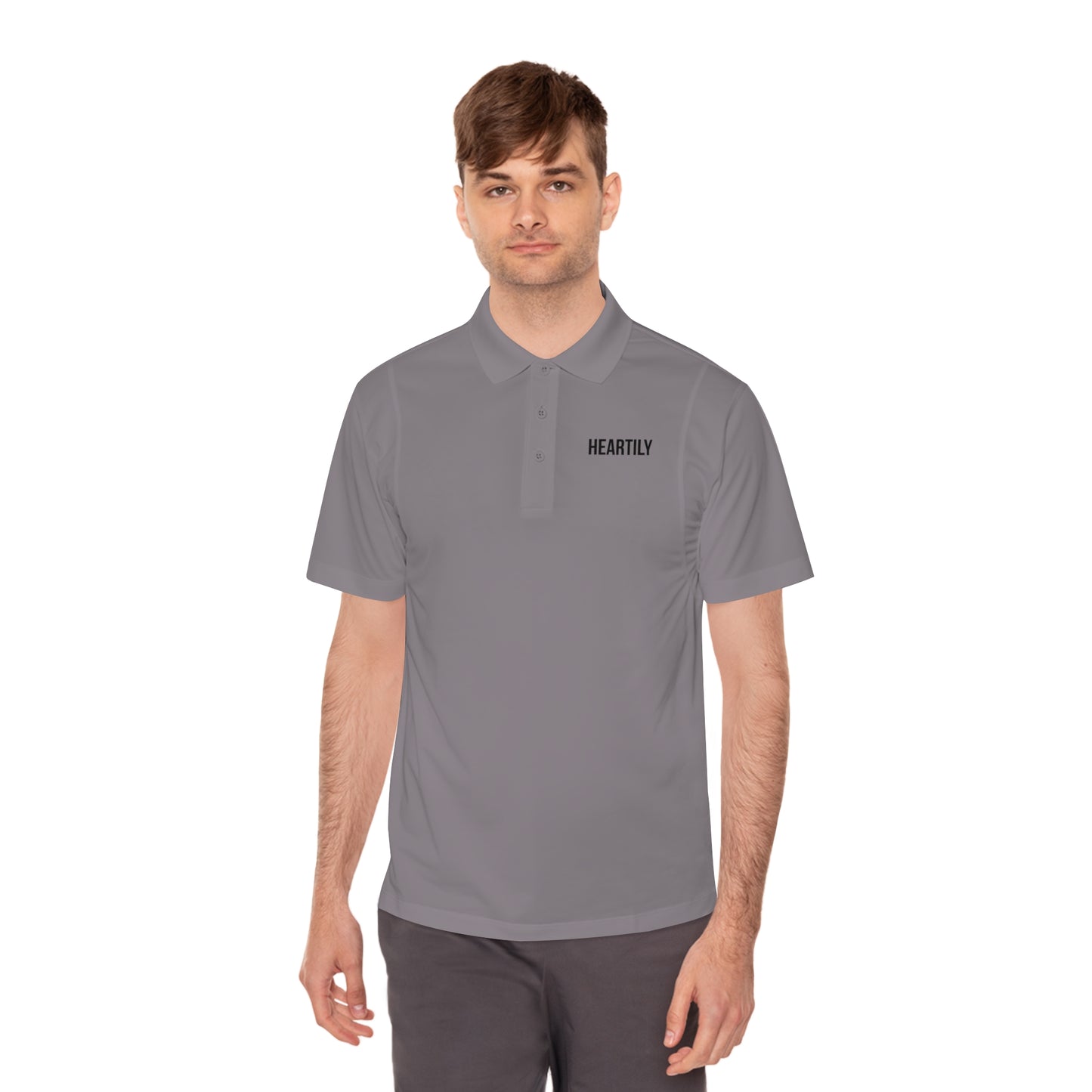 Heartily Men's Sport Polo Shirt