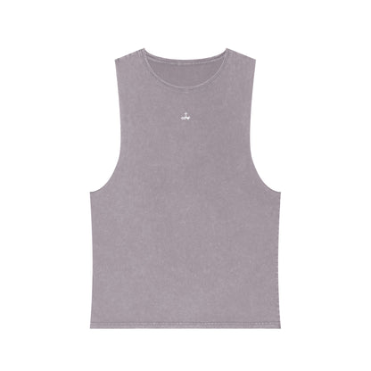 Unisex Logo Stonewash Tank Top