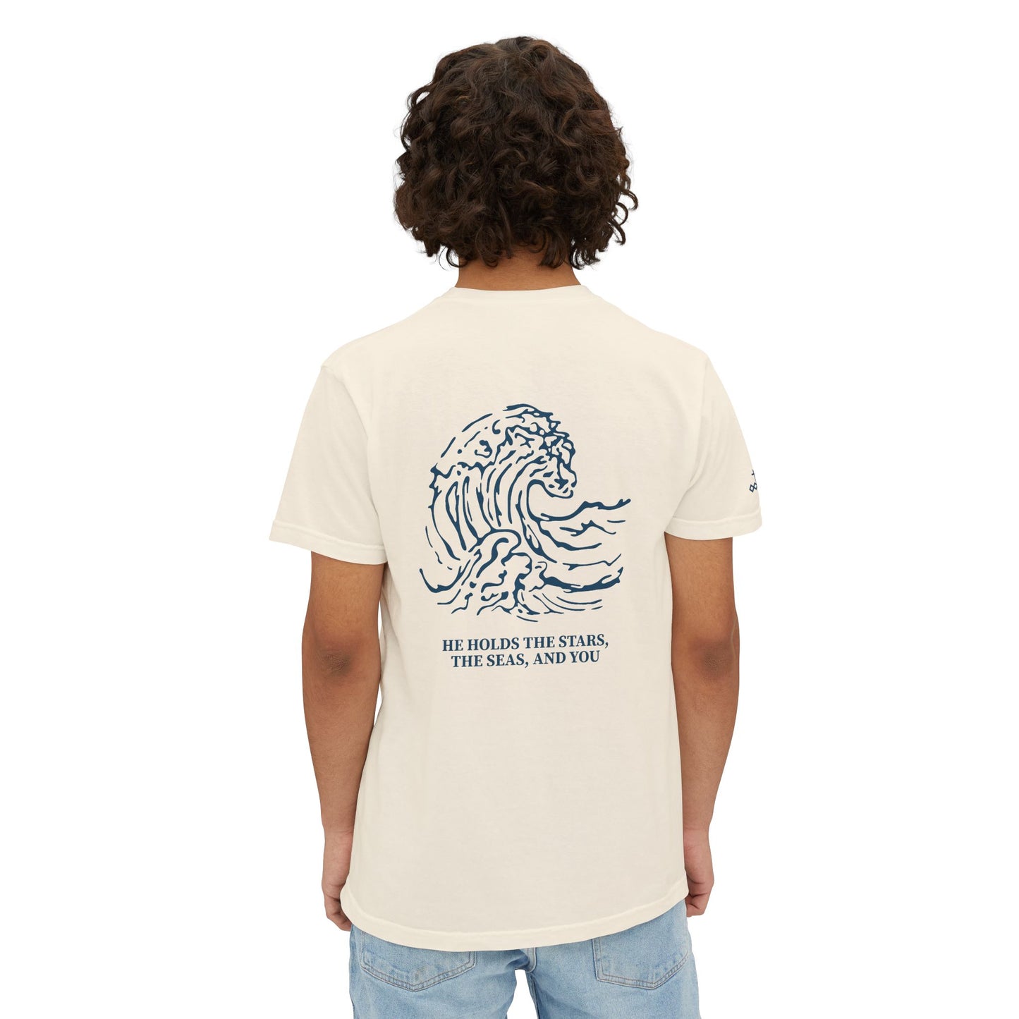 Quote & Graphic Pocket T-Shirt