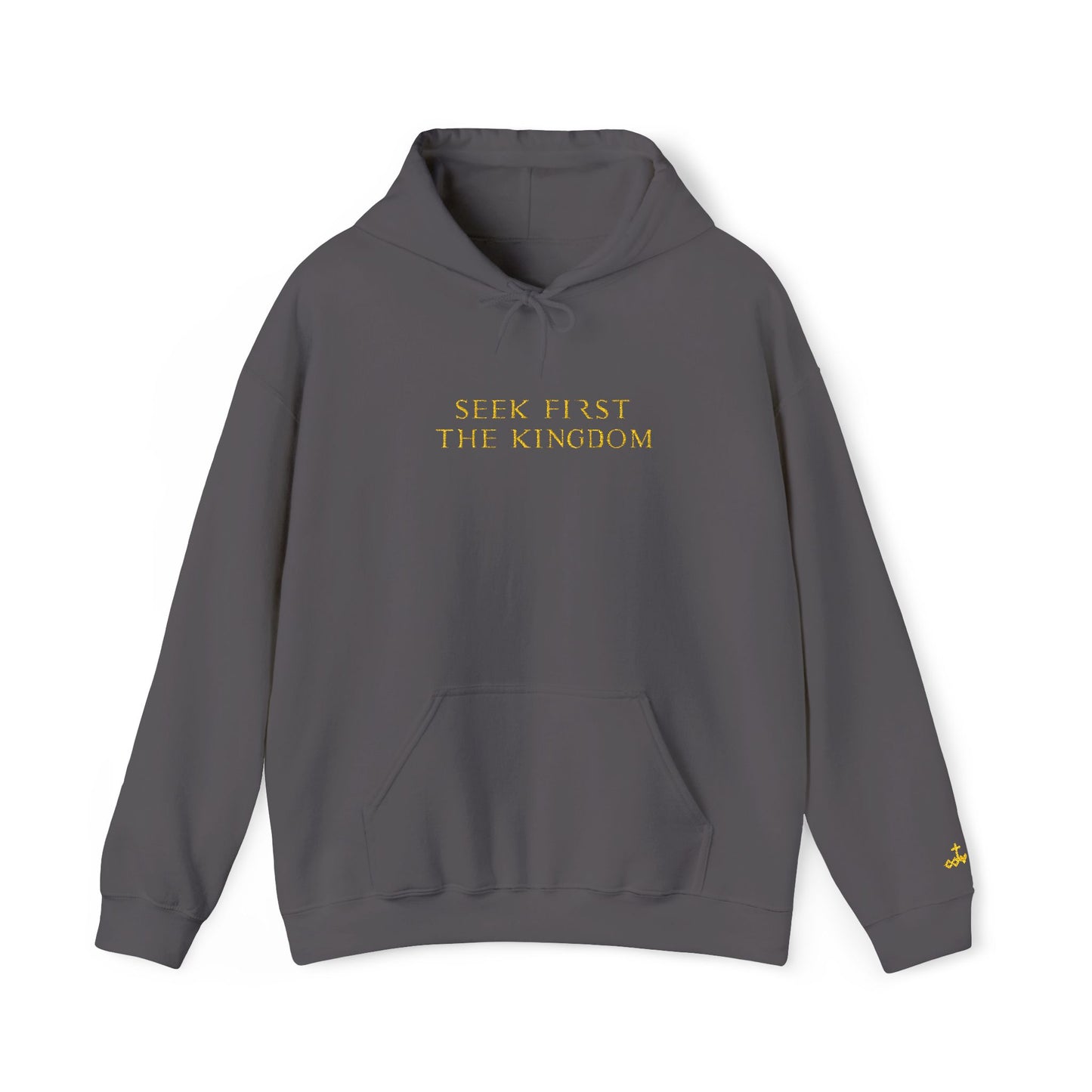 'Seek First the Kingdom' Black Pullover