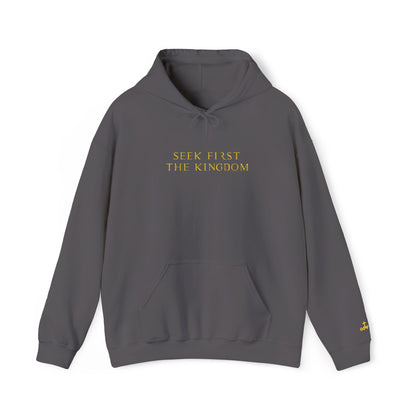 'Seek First the Kingdom' Black Pullover