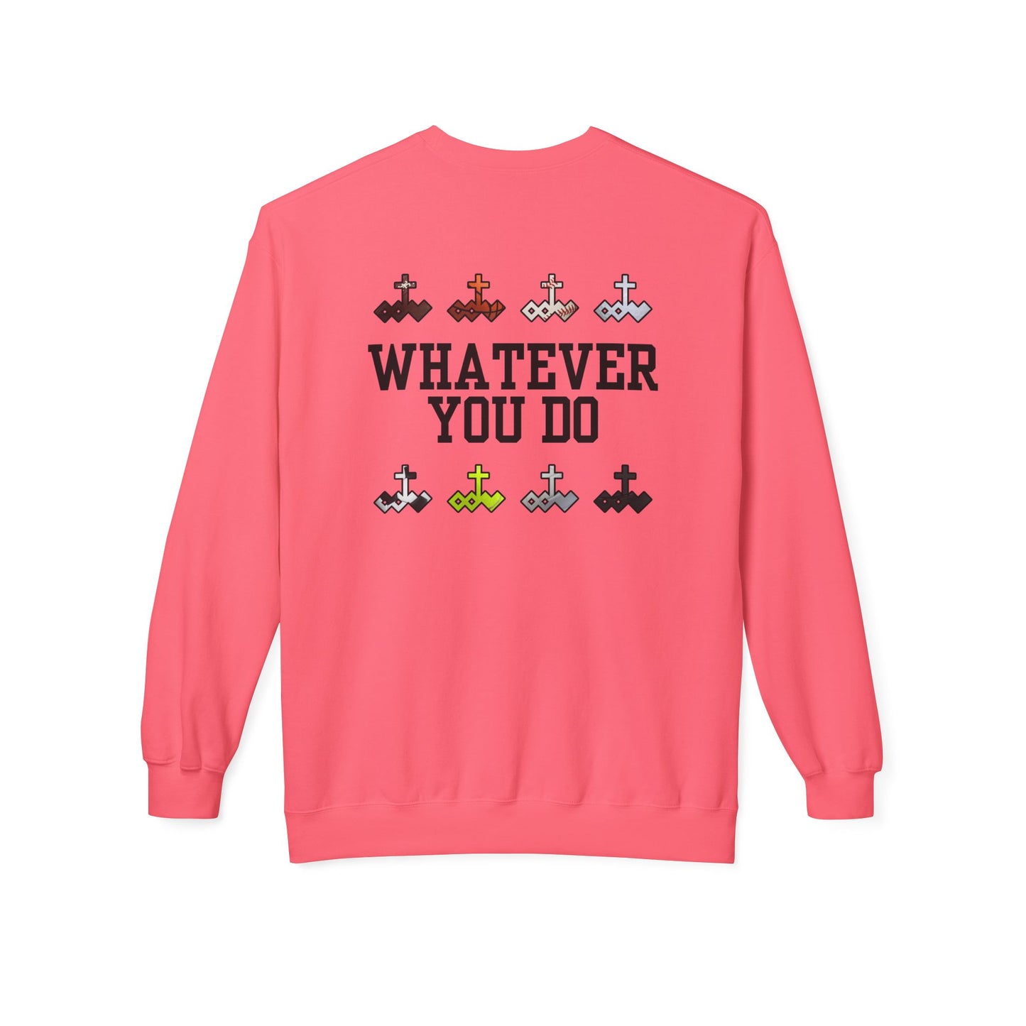 Sports Logo Crewneck Sweatshirt