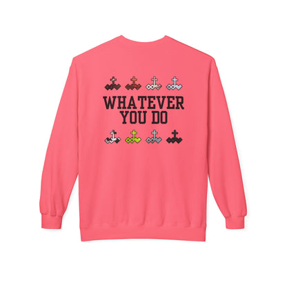 Sports Logo Crewneck Sweatshirt