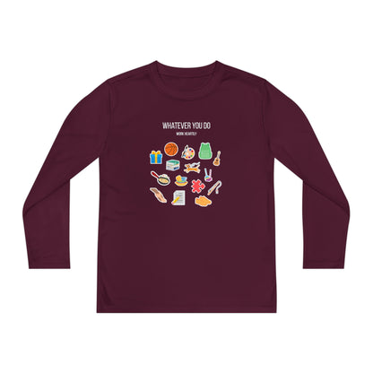 'Whatever You Do' Youth Long Sleeve Tee
