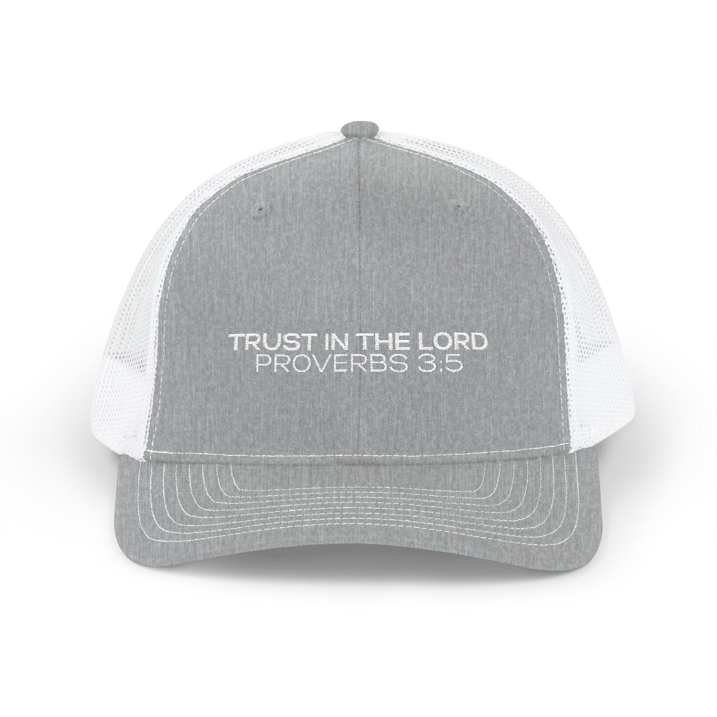 Trust in the Lord Embroidered Trucker Cap