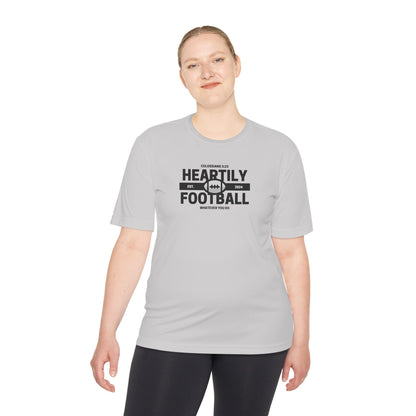 Heartily Football Moisture-Wicking Tee
