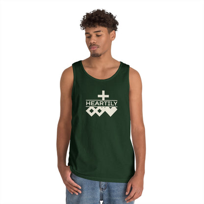 Unisex Heartily Logo Tank Top