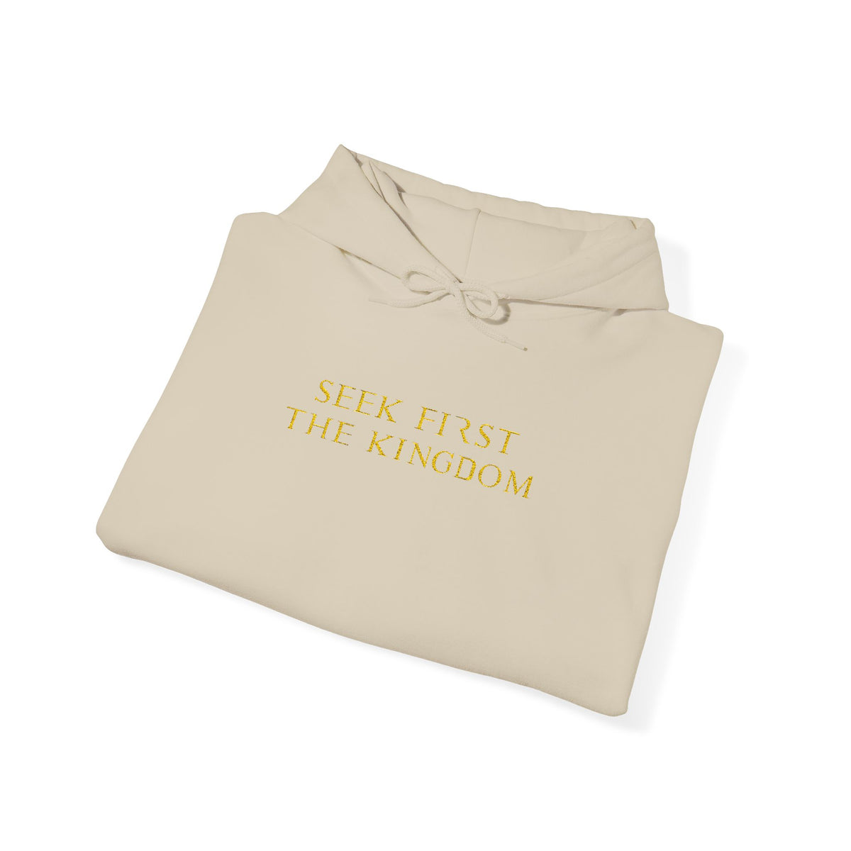 'Seek First the Kingdom' Black Pullover
