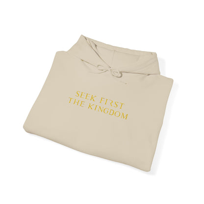 'Seek First the Kingdom' Black Pullover