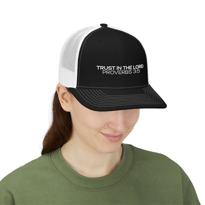 Trust in the Lord Embroidered Trucker Cap