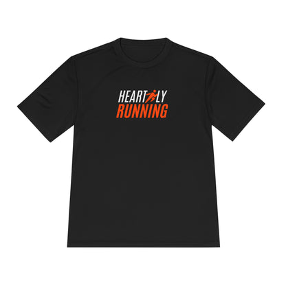 Heartily Running Moisture-Wicking Performance Tee