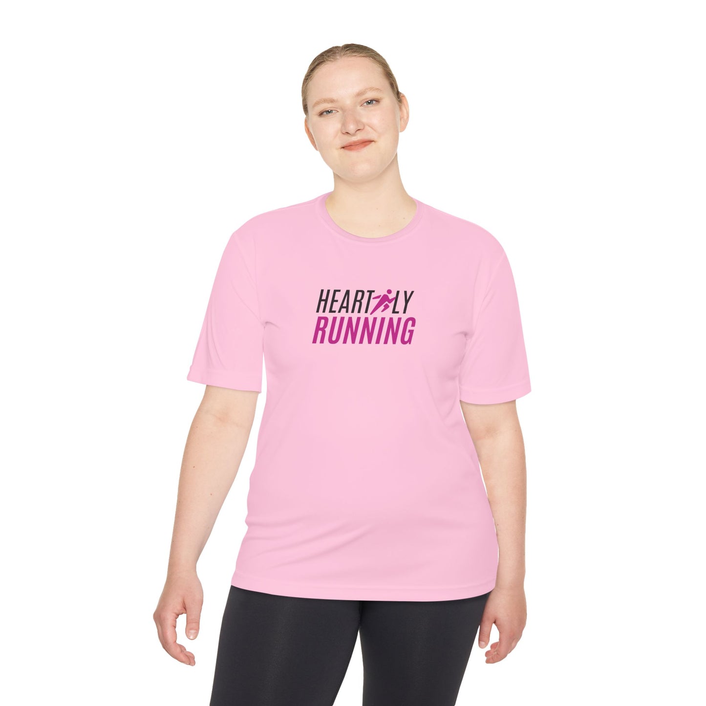 Heartily Running Moisture-Wicking Performance Tee