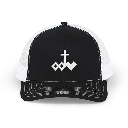 Logo Embroidered Trucker Cap