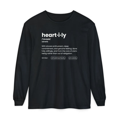 Heartily Definition Long Sleeve Tee