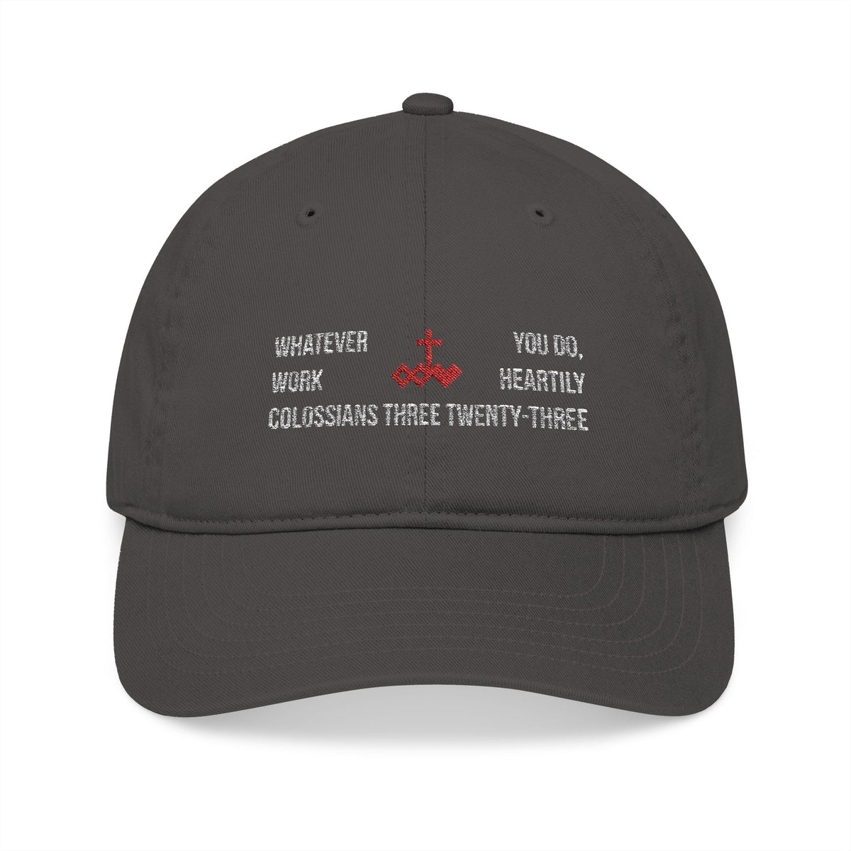 Colossians Three Twenty-Three Baseball Cap
