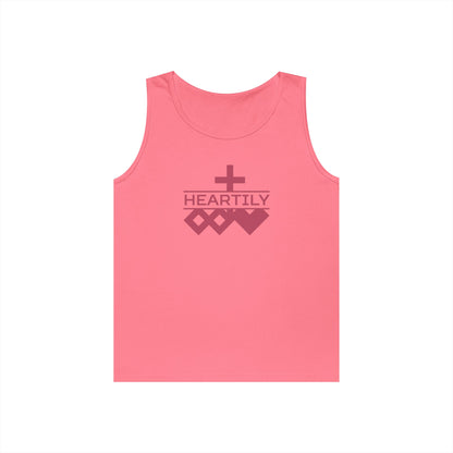 Unisex Heartily Logo Tank Top