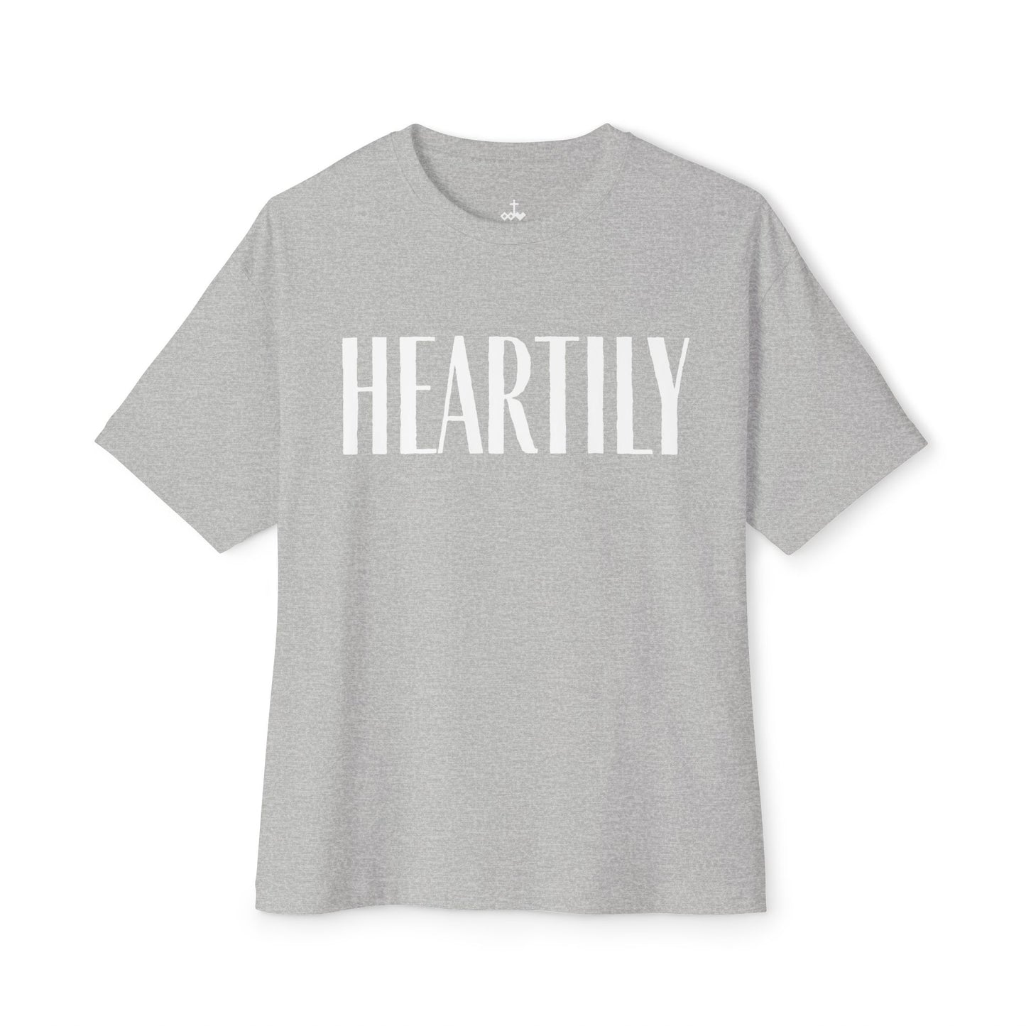 Vintage Heartily Oversized Unisex Tee