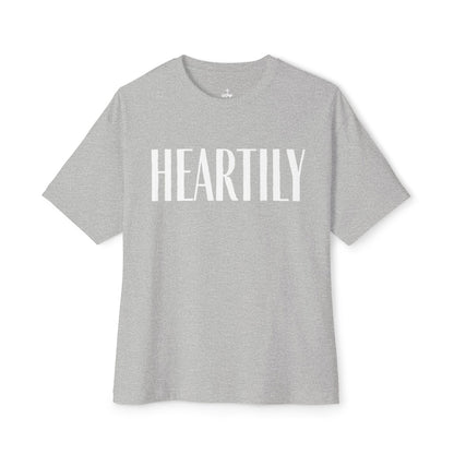 Vintage Heartily Oversized Unisex Tee