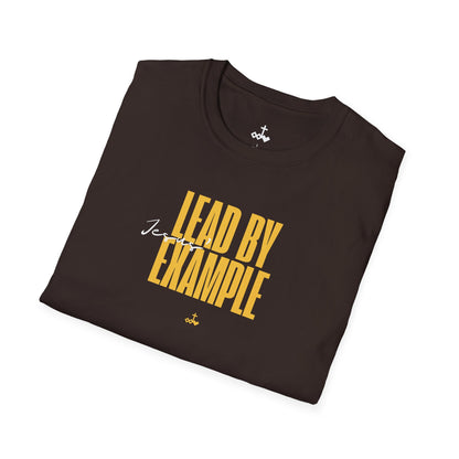 Lead by Jesus' Example Unisex Softstyle T-Shirt