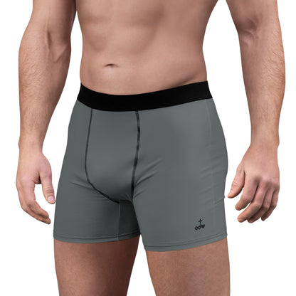 Dark Grey Men's Boxer Briefs