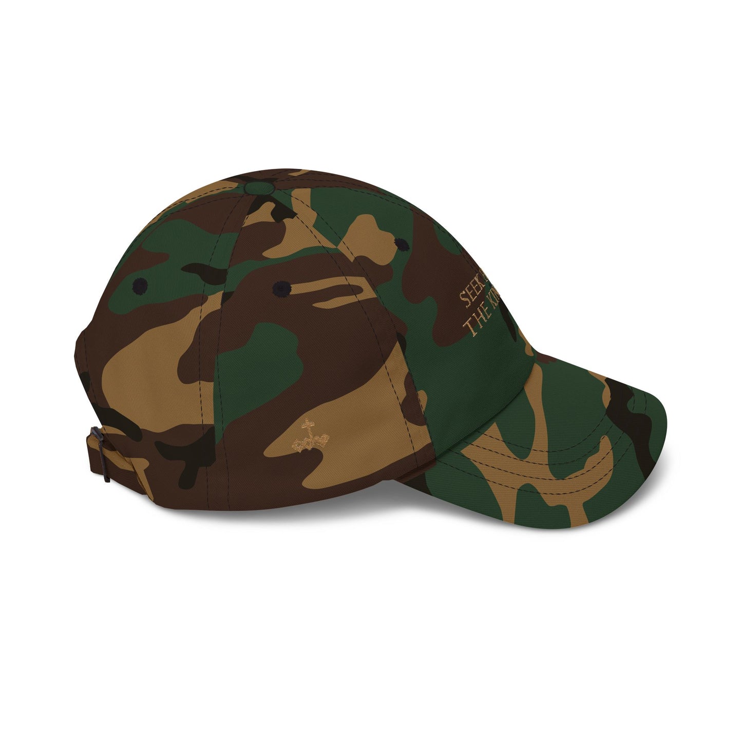 Seek First The Kingdom Dad Cap