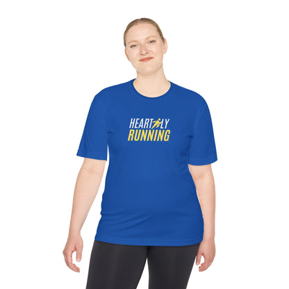 Heartily Running Moisture-Wicking Performance Tee