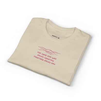 Waves & Quote Minimal T-Shirt