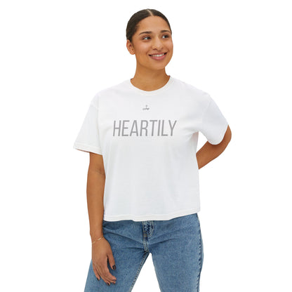 Heartily Women's Boxy Tee