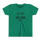 Youth "As For the Lord" Tee