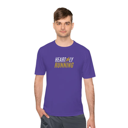 Heartily Running Moisture-Wicking Performance Tee