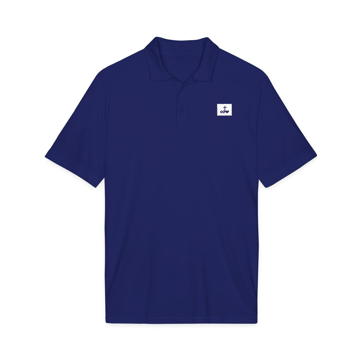 Men's Performance Polo with Small Left-Chest Logo