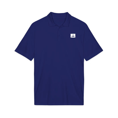 Men's Performance Polo with Small Left-Chest Logo