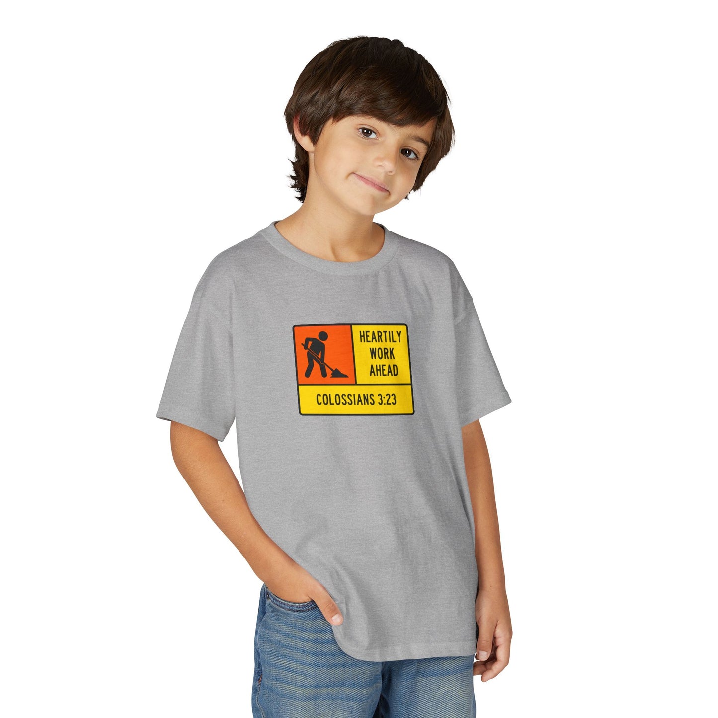 Construction Sign Youth T-Shirt