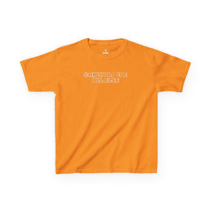 "Christ Above All Else" Kids Minimalist Graphic Tee