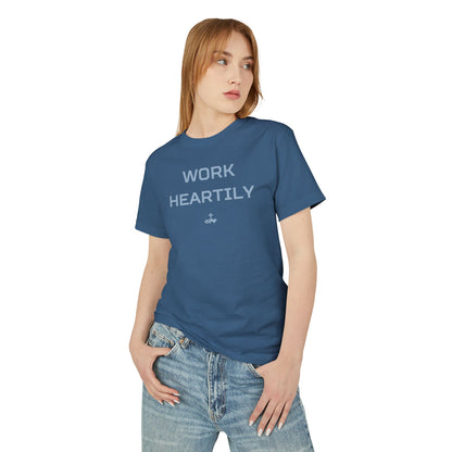 Unisex Colossians 3:23 Heavyweight Cotton Tee