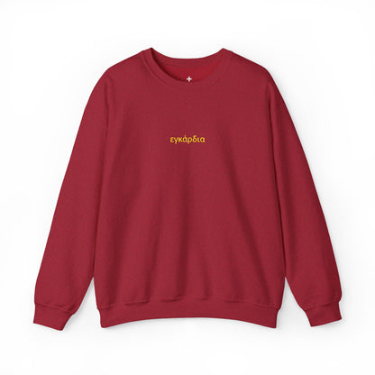 Unisex Heartily Greek Crewneck Sweatshirt