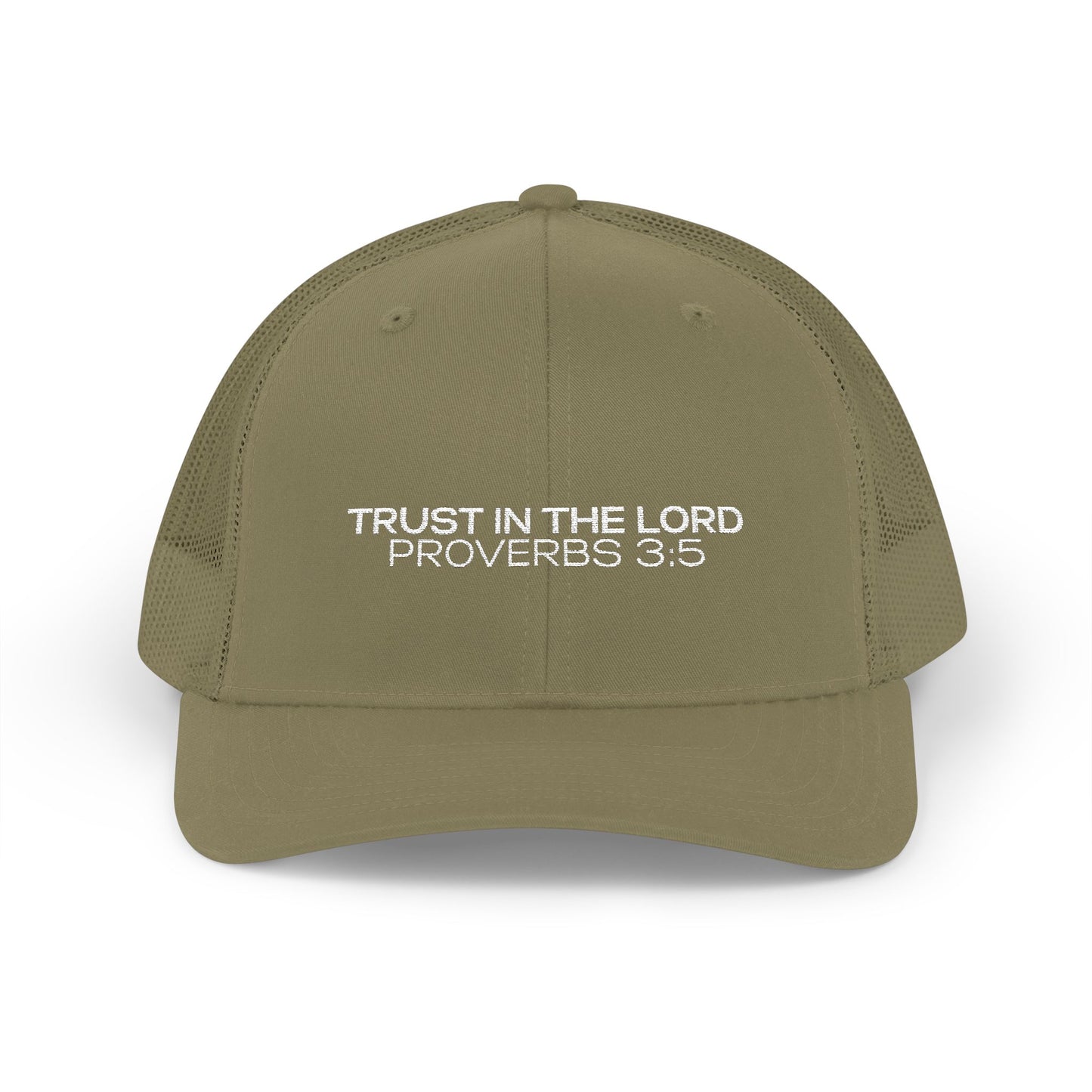 Trust in the Lord Embroidered Trucker Cap