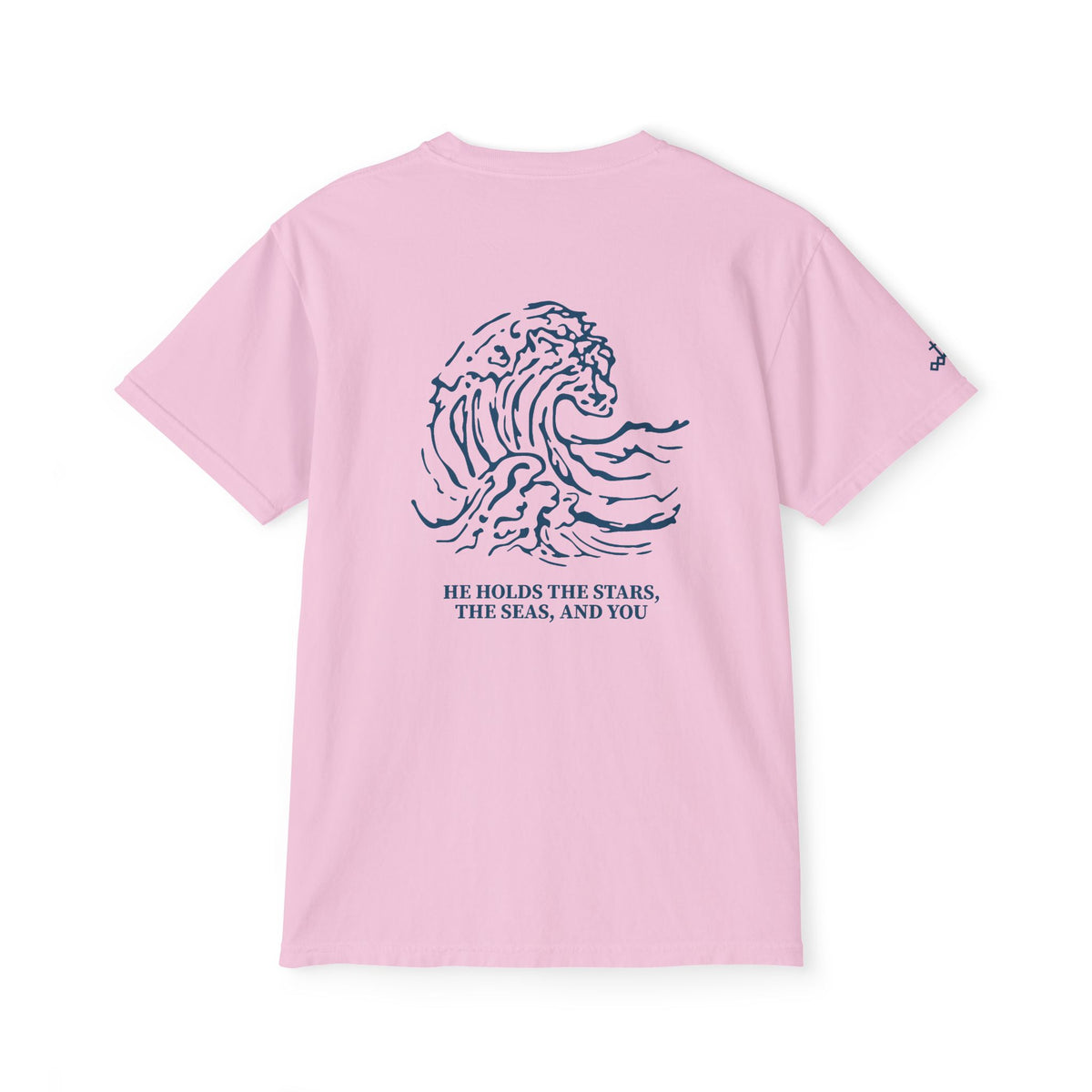 Quote & Graphic Pocket T-Shirt
