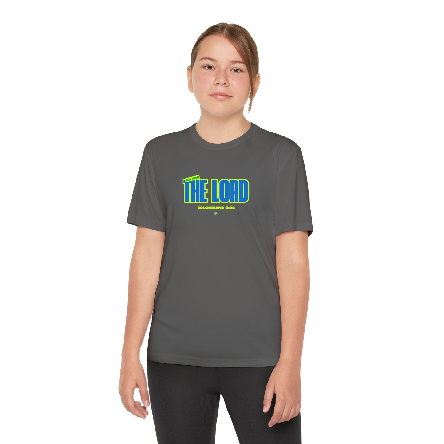 'As for the Lord" Youth Motivational Tee