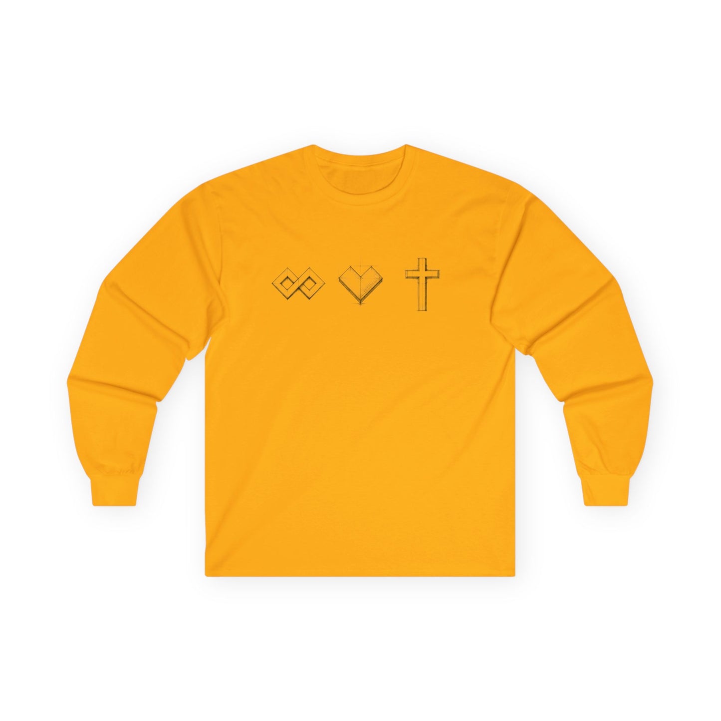 Heartily Icon Sketch Long Sleeve Tee