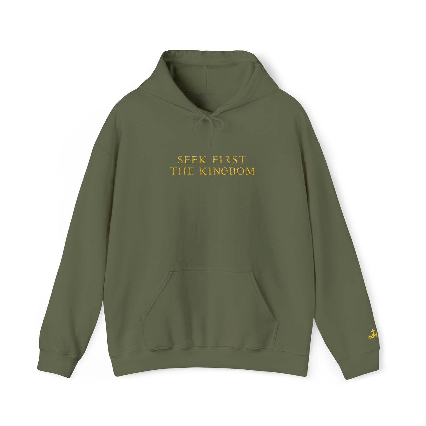 'Seek First the Kingdom' Black Pullover